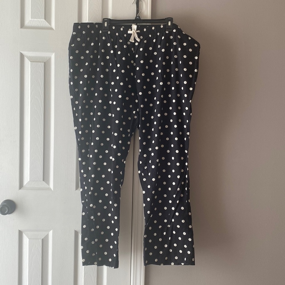 XXL old navy polkadot pajama pants